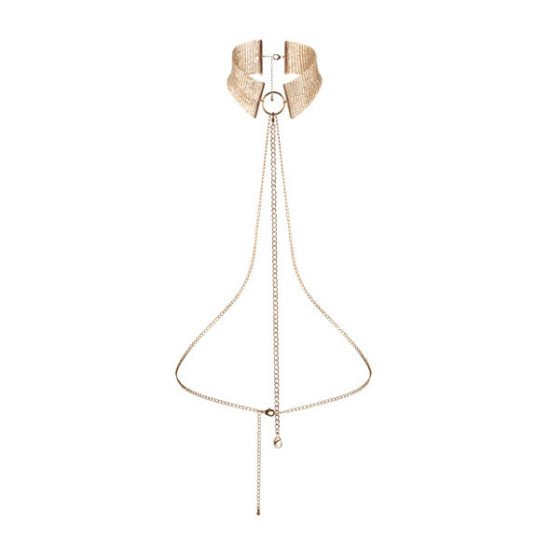 DÉSIR MÉTALLIQUE COLLAR METLICO DORADO