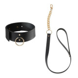 MAZE - COLLAR CON CORREA NEGRO