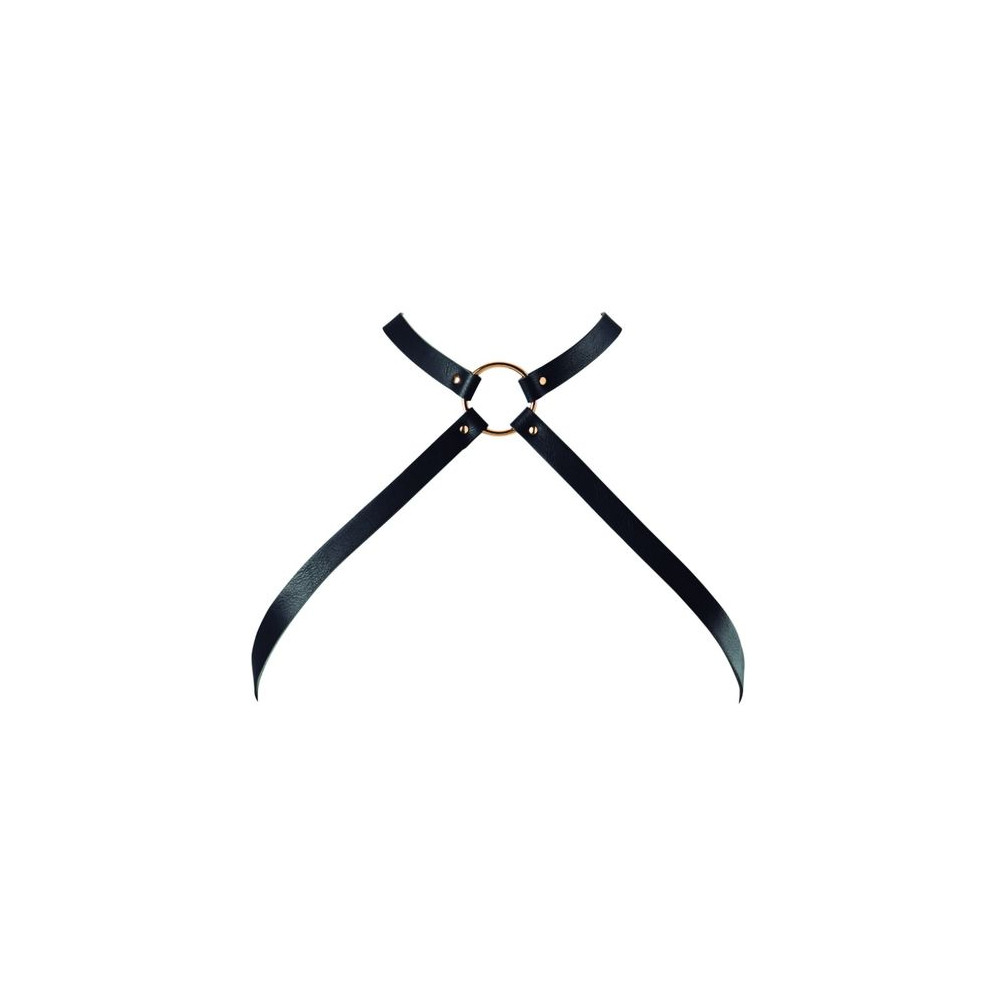 INDISCRETS MAZE ARNÉS CRUZADO EN PECHO NEGRO