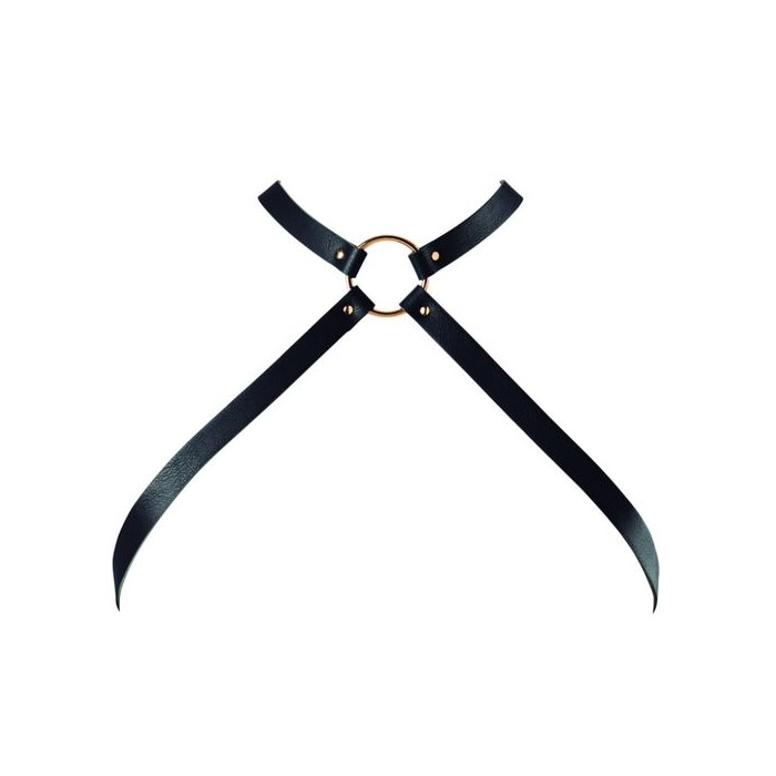 INDISCRETS MAZE ARNÉS CRUZADO EN PECHO NEGRO