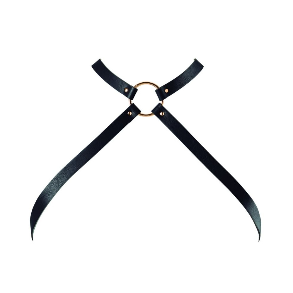 INDISCRETS MAZE ARNÉS CRUZADO EN PECHO NEGRO