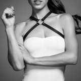 INDISCRETS MAZE ARNÉS CRUZADO EN PECHO NEGRO