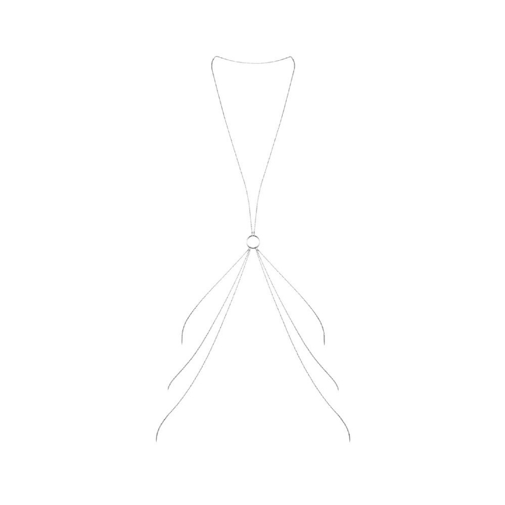 MAGNIFIQUE CADENAS METLICAS PARA EL CUERPO 8 SILVER