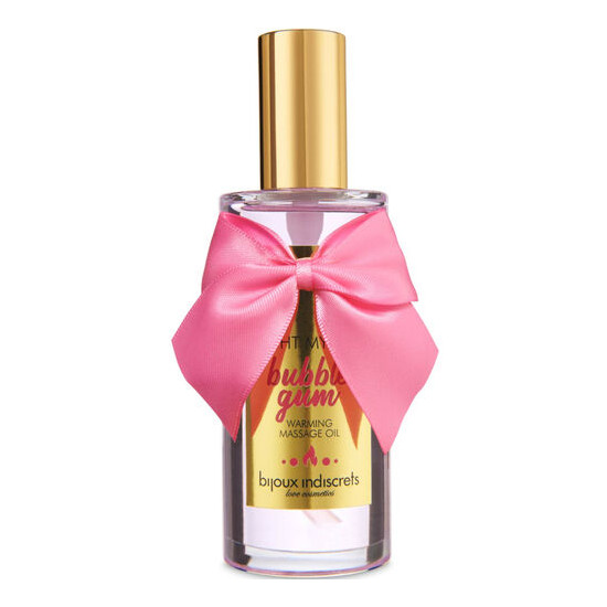 INDISCRETS LIGHT MY FIRE ACEITE MASAJE EFECTO CALOR SABOR CHICLE