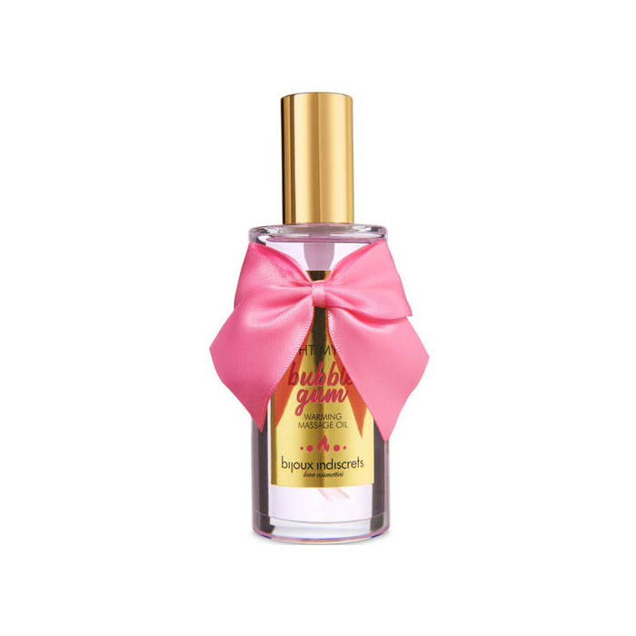 INDISCRETS LIGHT MY FIRE ACEITE MASAJE EFECTO CALOR SABOR CHICLE