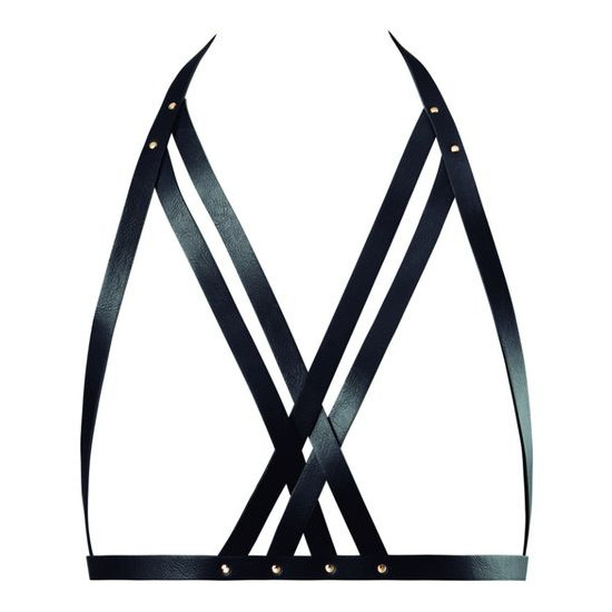 MAZE - SUJETADOR CON CORREAS NEGRO