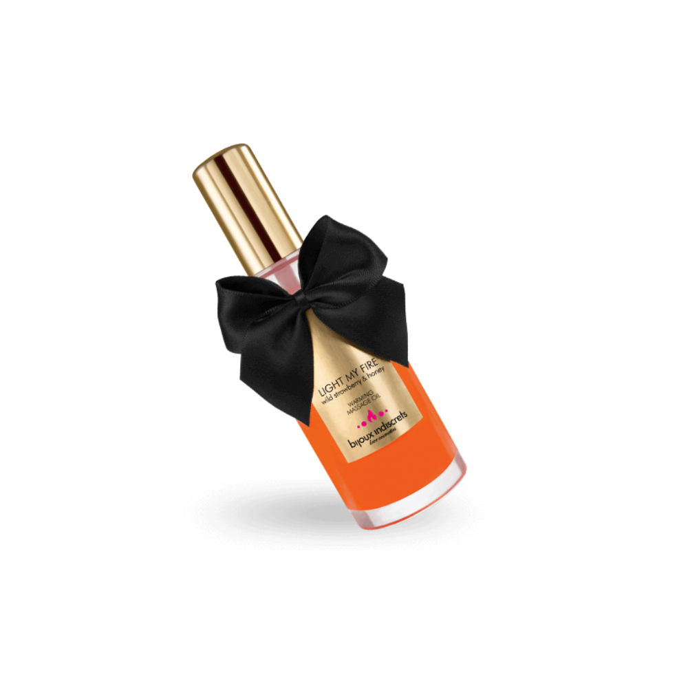 ACEITE MASAJE EFECTO CALOR AROMA FRESA