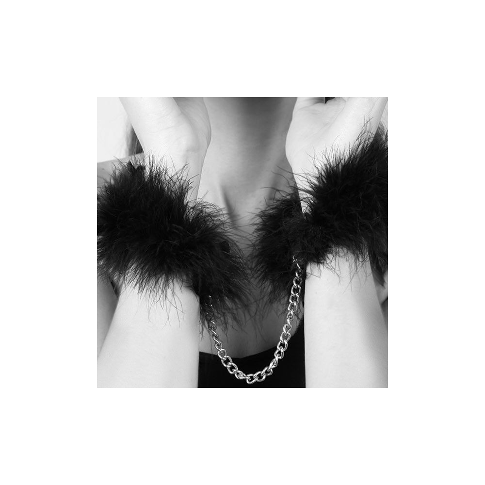 ZA ZA ZU FEATHER HANDCUFFS
