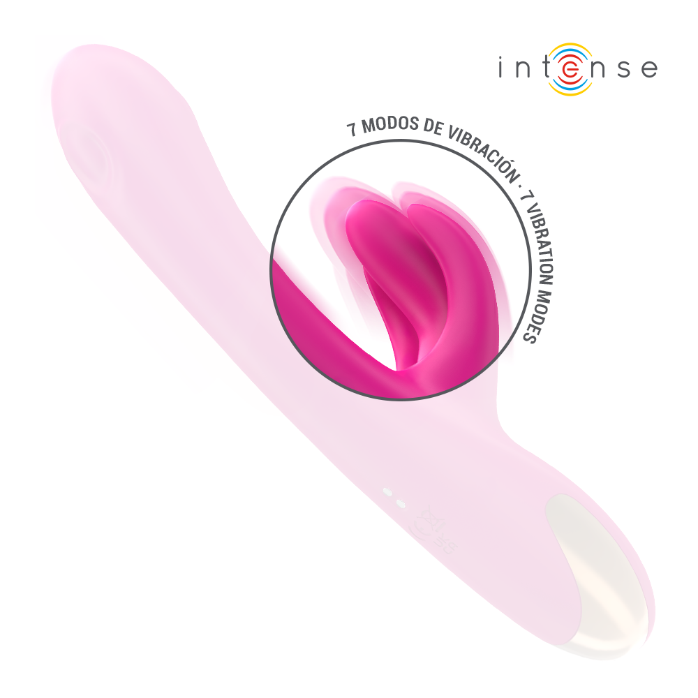 BRITNEY VIBRADOR MULTIFUNCIÓN RABBIT 23 CM ROSA
