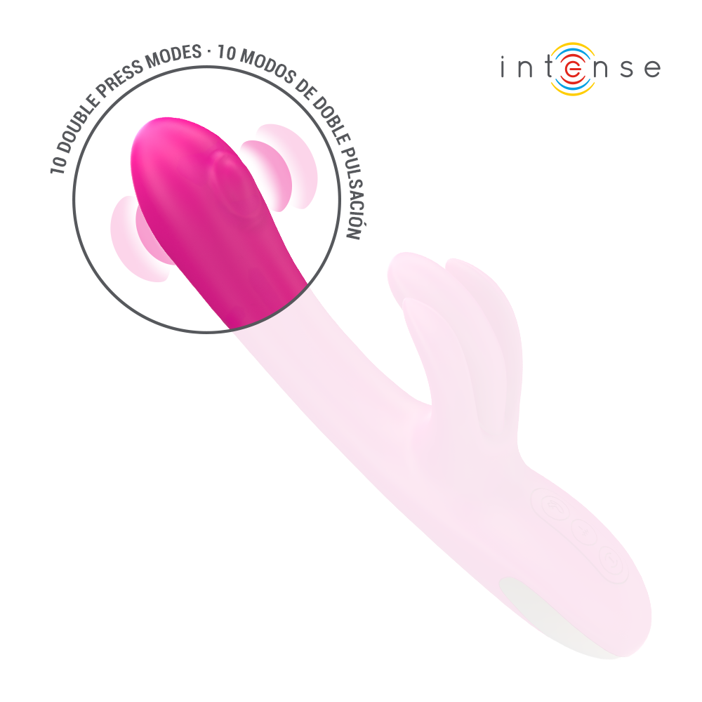 BRITNEY VIBRADOR MULTIFUNCIÓN RABBIT 23 CM ROSA