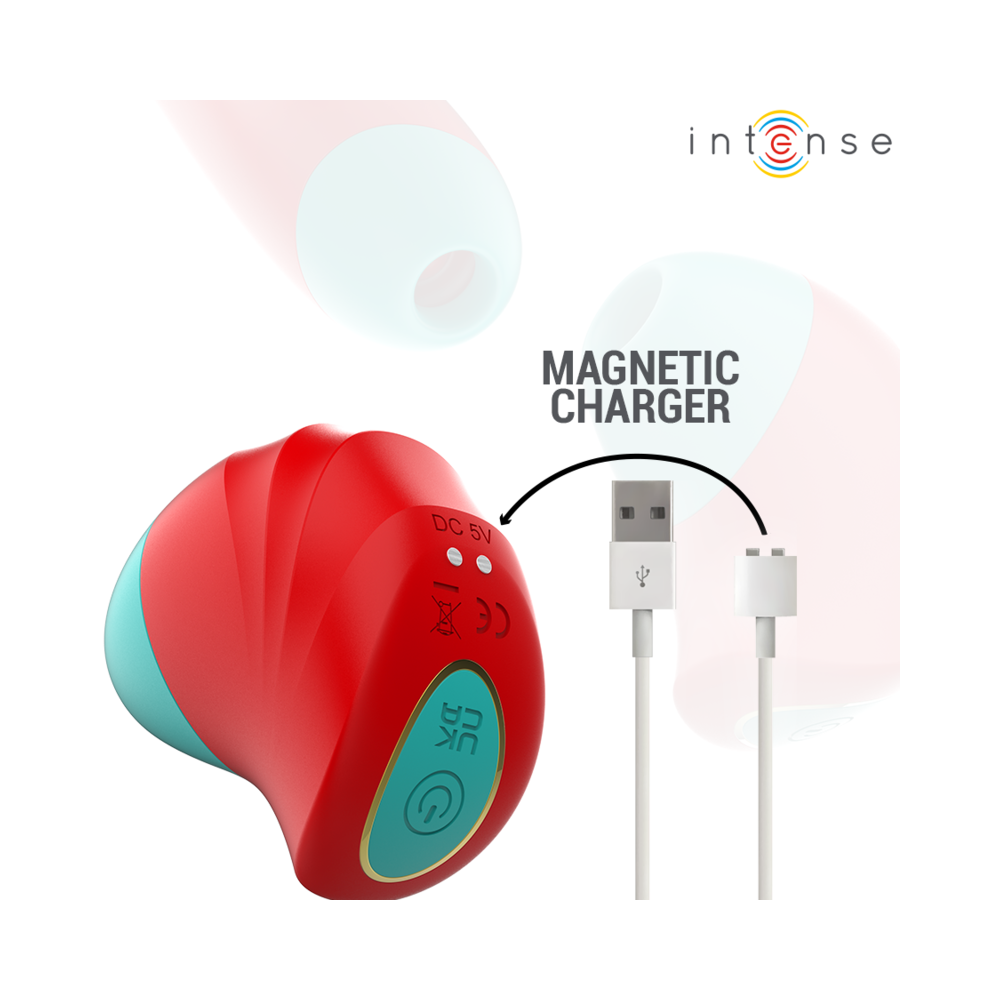 DONNIE ESTIMULADOR CLÍTORIS ROJO/VERDE