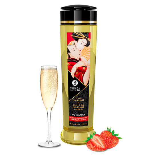 ACEITE DE MASAJE ERÓTICO ROMANCE 240 ML SHUNGA