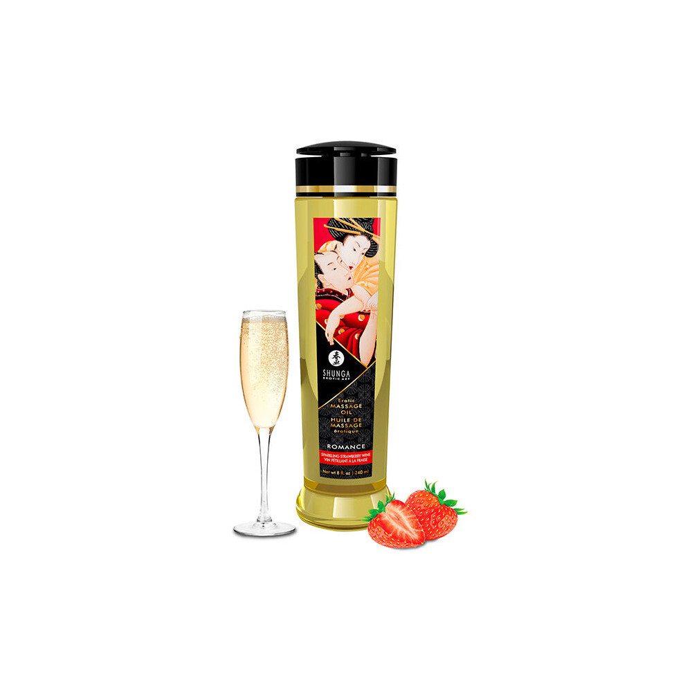 ACEITE DE MASAJE ERÓTICO ROMANCE 240 ML SHUNGA