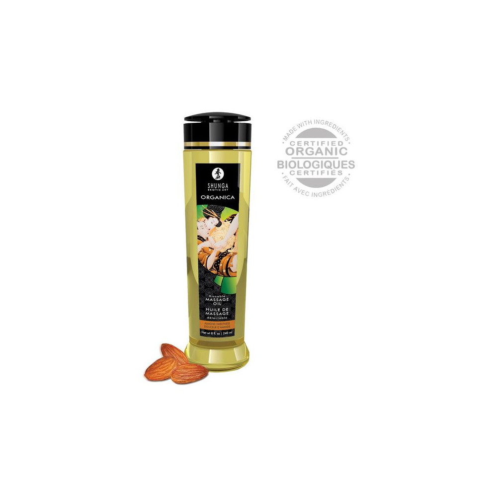 Aceite de Masaje Erótico Almendra Dulce 240 ml Shunga