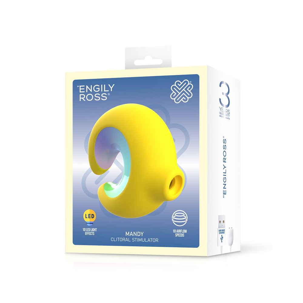 Mandy Succionador de Clítoris con Luz Led