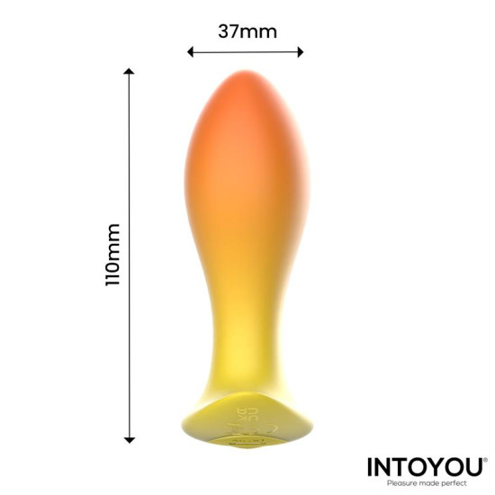 Auria Plug Anal con Vibración y Control Remoto