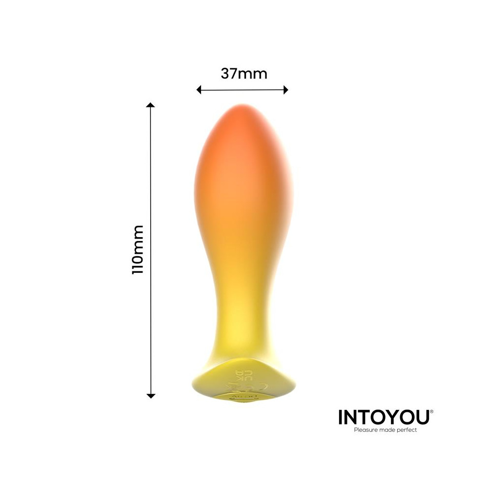 Auria Plug Anal con Vibración y Control Remoto