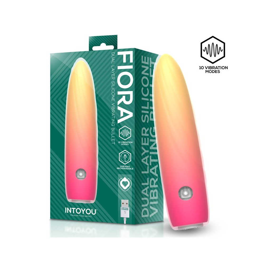 Fiora Bala Vibradora Silicona Doble Capa