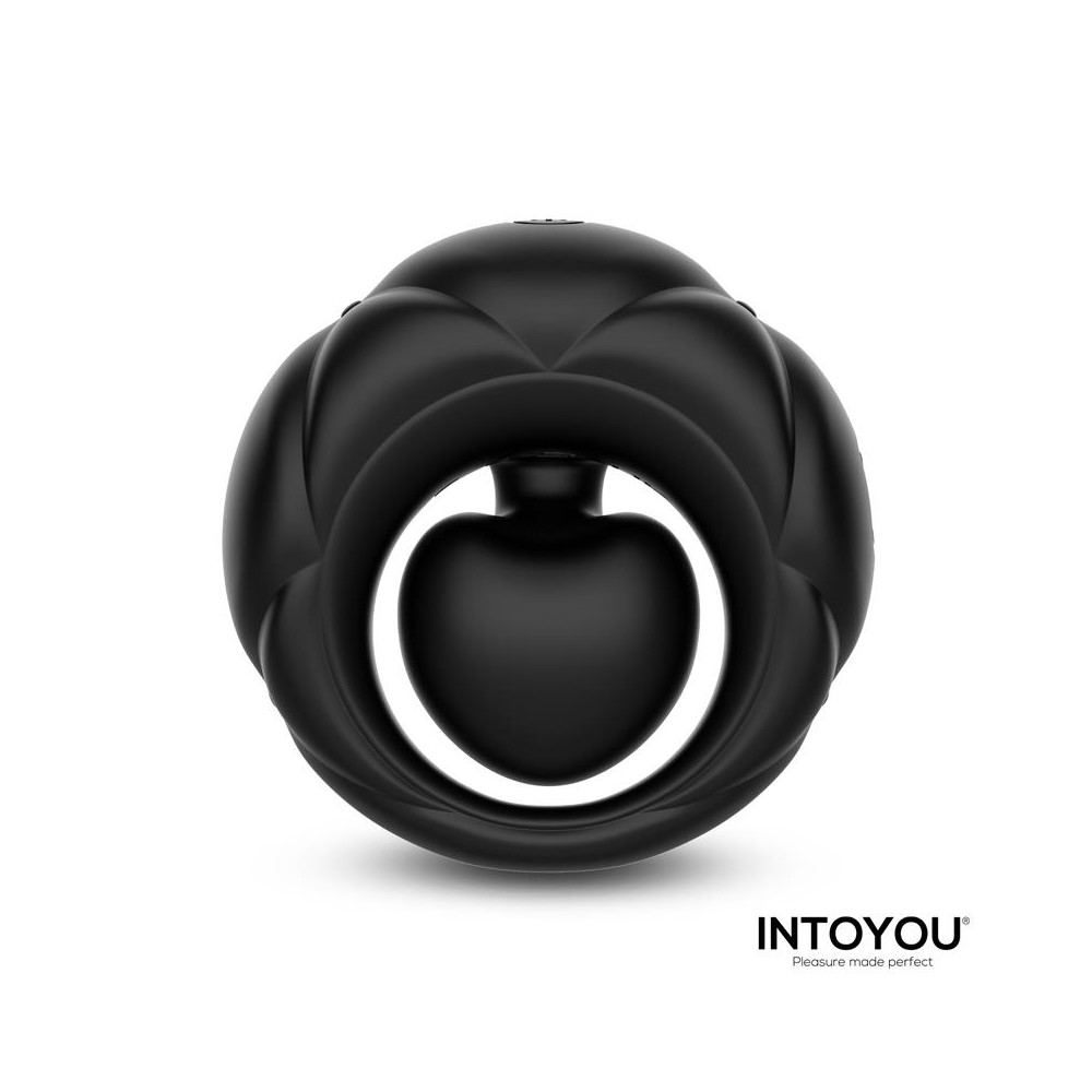 Torus Anillo Vibrador con Bola Clitoriana con Control Remoto