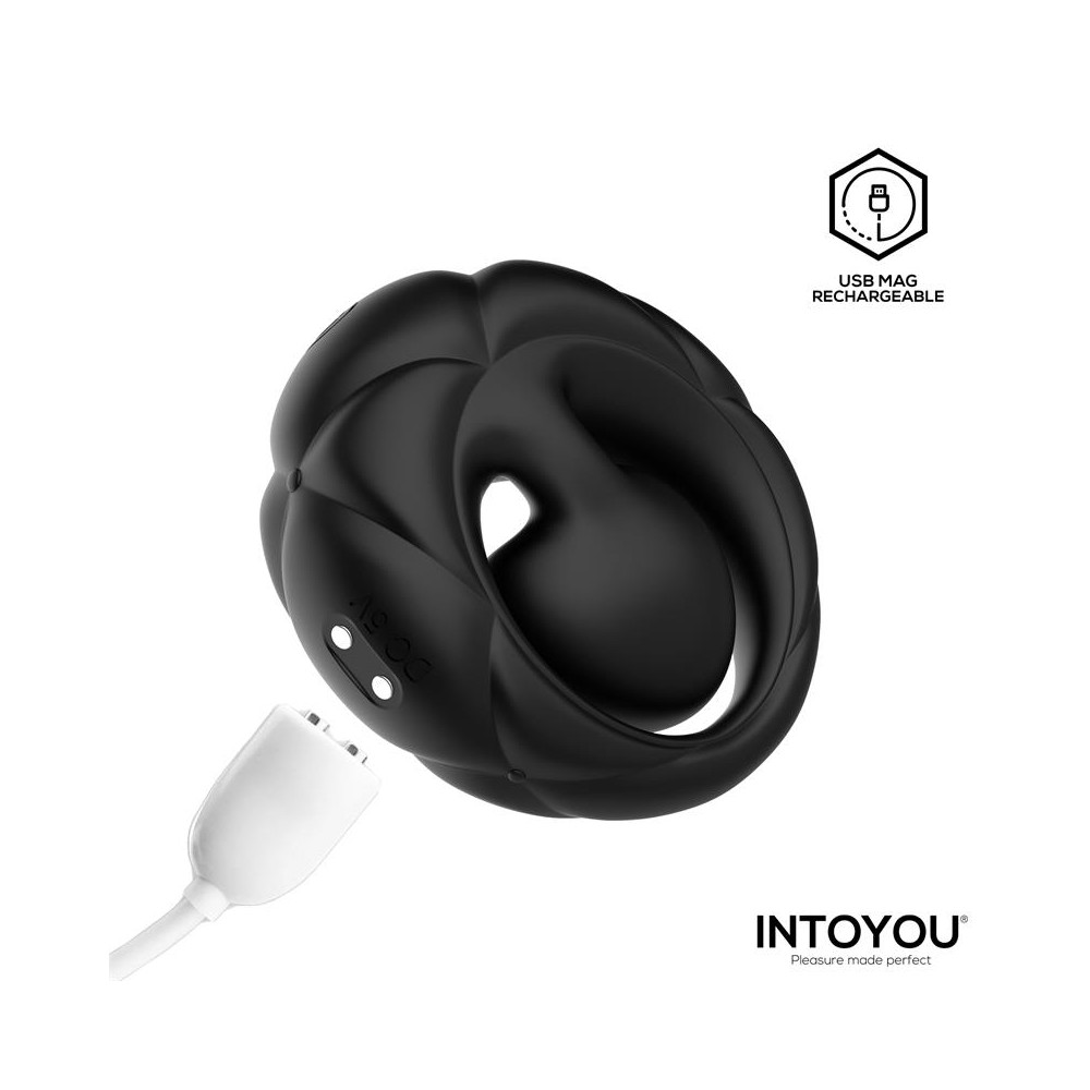 Torus Anillo Vibrador con Bola Clitoriana con Control Remoto