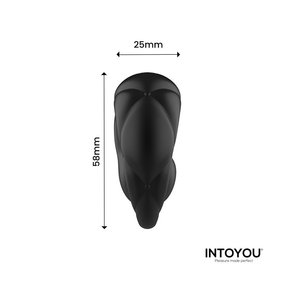 Torus Anillo Vibrador con Bola Clitoriana con Control Remoto