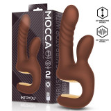 Mocca Vibrador con Thrusting y Mango Ergonómico