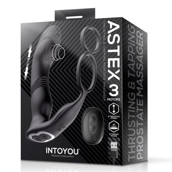 Astex Masajeador Prostático con Thrusting y Tapping