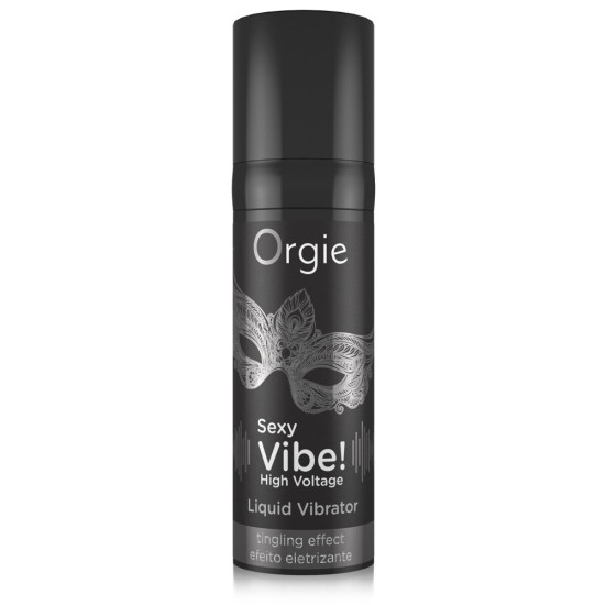 GEL CON VIBRACIÓN SEXY VIBE HIGH VOLTAGE 15ML