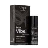 GEL CON VIBRACIÓN SEXY VIBE HIGH VOLTAGE 15ML