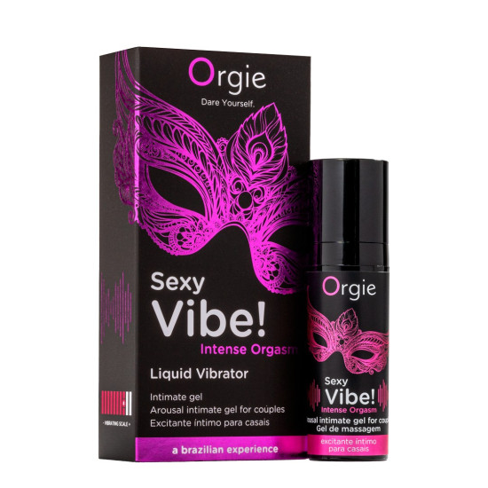 GEL CON EFECTO DE VIBRACIÓN INTENSE ORGASM 15ML