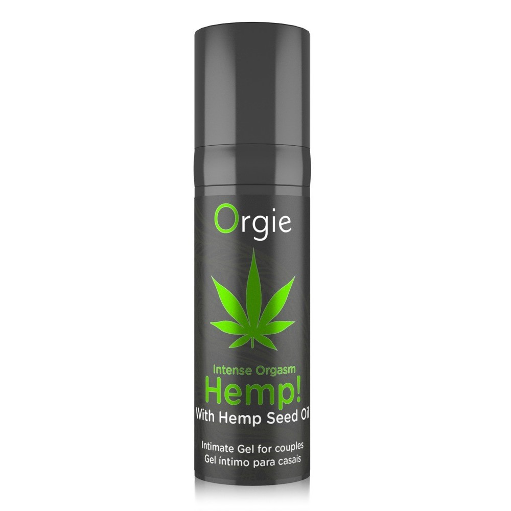 GEL CON VIBRACIÓN INTENSE ORGASM HEMP 15ML