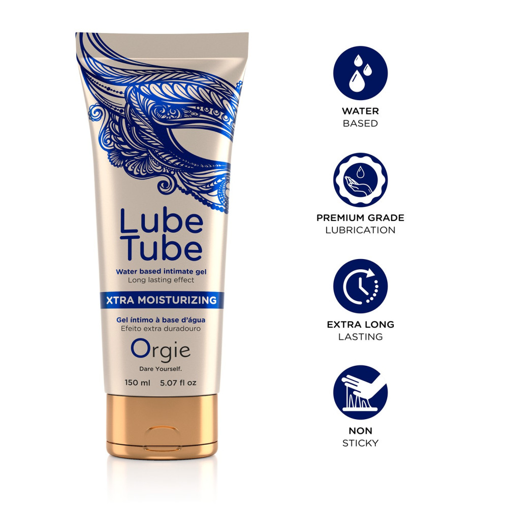 LUBRICANTE A BASE DE AGUA XTRA MOISTURIZING LUBE TUBE 150ML
