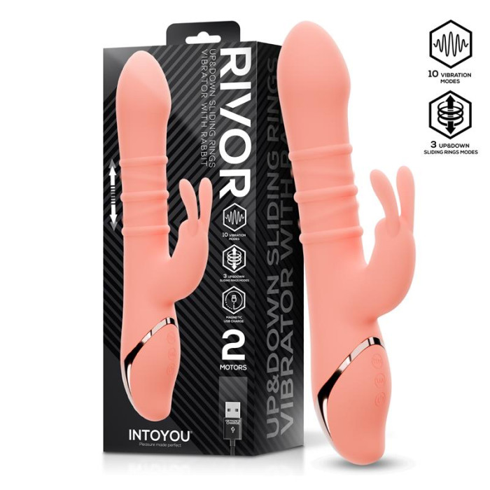 Rivor Vibrador con Anillos Deslizantes