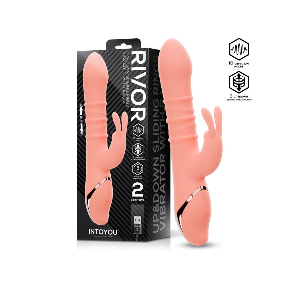 Rivor Vibrador con Anillos Deslizantes