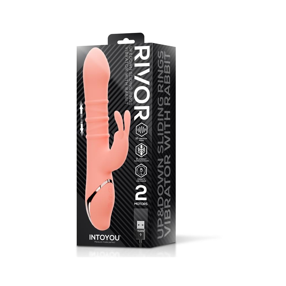 Rivor Vibrador con Anillos Deslizantes