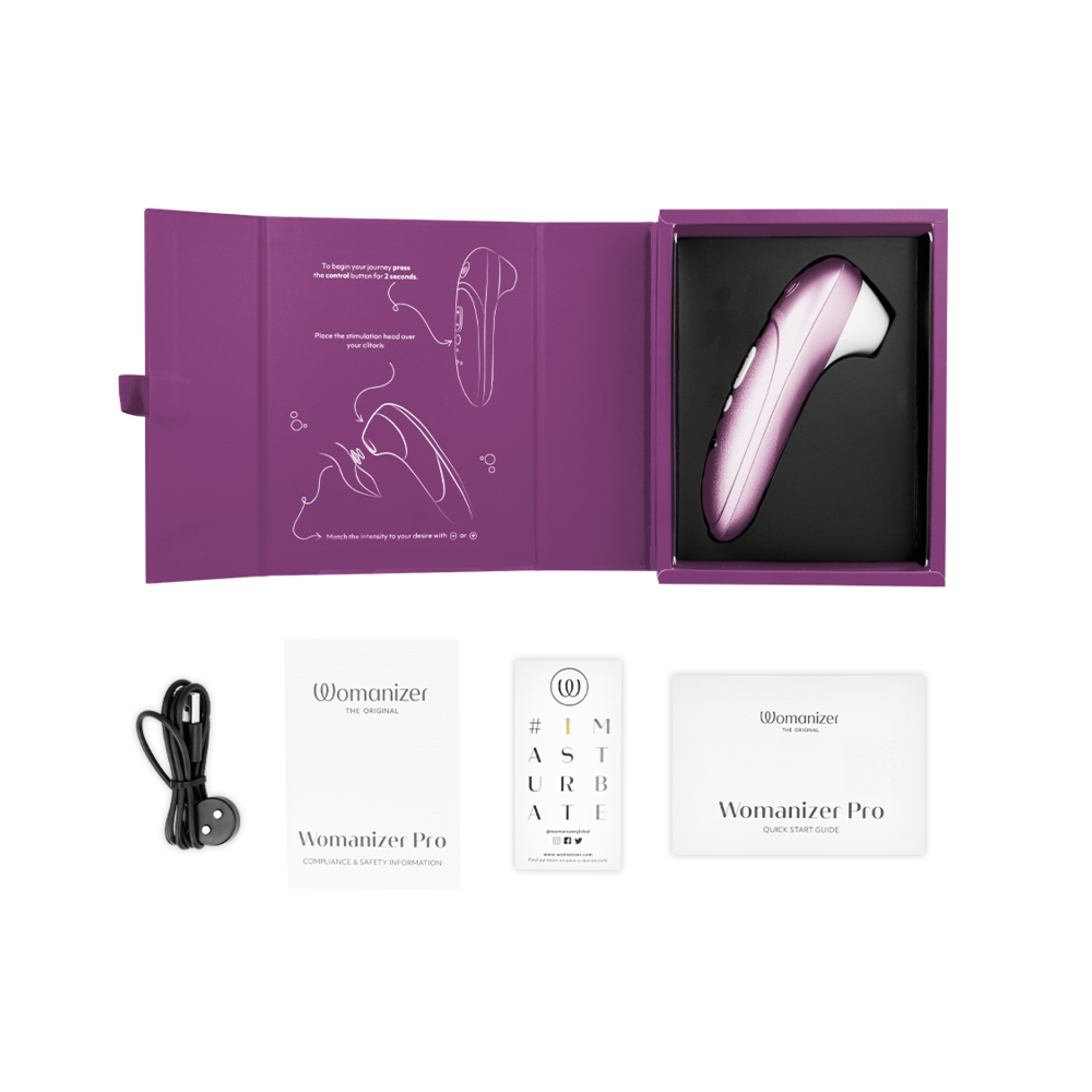 PRO VIBRANT ESTIMULADOR DE CLÍTORIS LILA - WOMANIZER