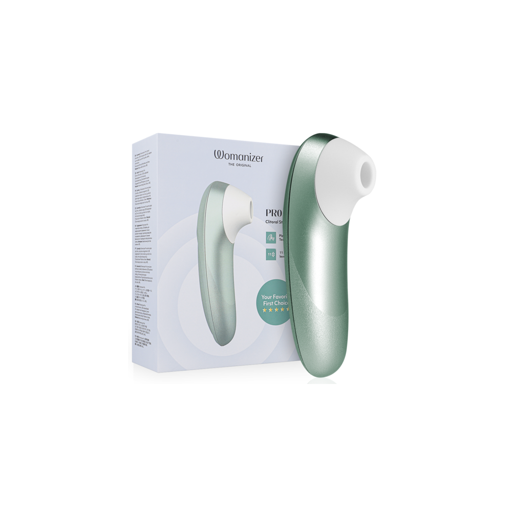 PRO VIBRANT ESTIMULADOR DE CLÍTORIS VERDE SALVIA - WOMANIZER