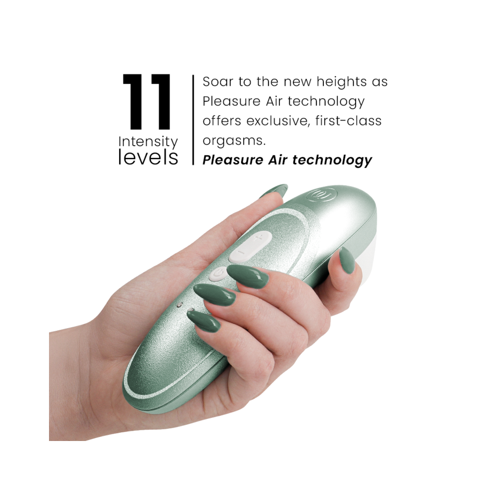 PRO VIBRANT ESTIMULADOR DE CLÍTORIS VERDE SALVIA - WOMANIZER