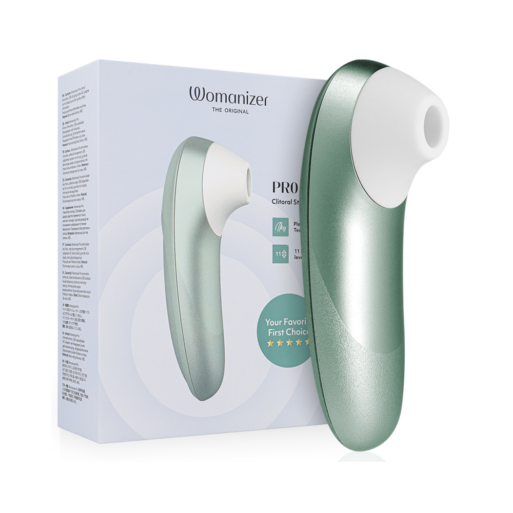 PRO VIBRANT ESTIMULADOR DE CLÍTORIS VERDE SALVIA - WOMANIZER