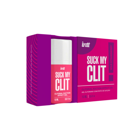 GEL ESTIMULANTE SUCK MY CLIT FRESA SILVESTRE 15 ML