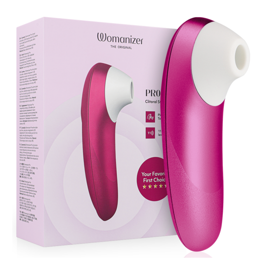 PRO VIBRANT ESTIMULADOR DE CLÍTORIS ROSA WOMANIZER