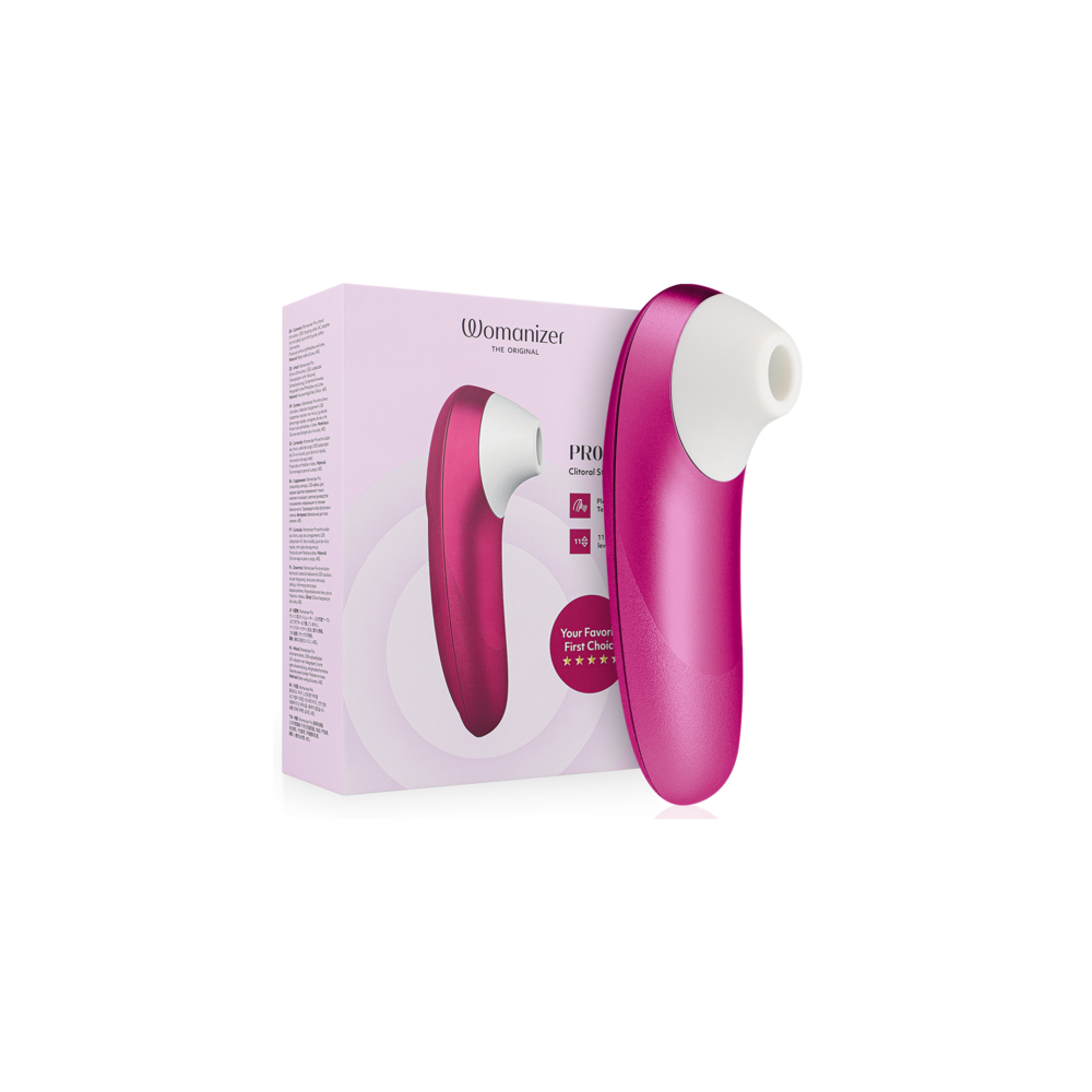 PRO VIBRANT ESTIMULADOR DE CLÍTORIS ROSA WOMANIZER