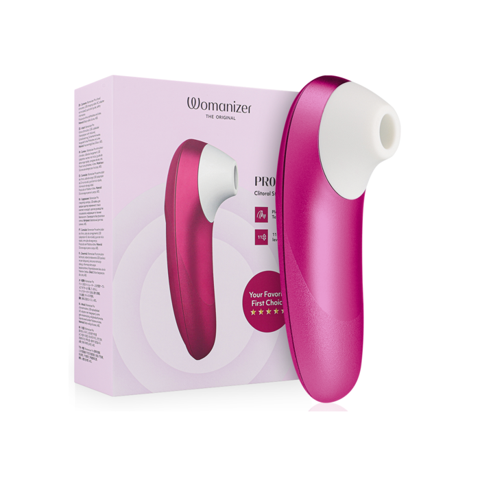 PRO VIBRANT ESTIMULADOR DE CLÍTORIS ROSA WOMANIZER
