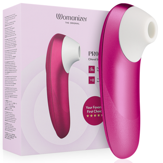 PRO VIBRANT ESTIMULADOR DE CLÍTORIS ROSA WOMANIZER