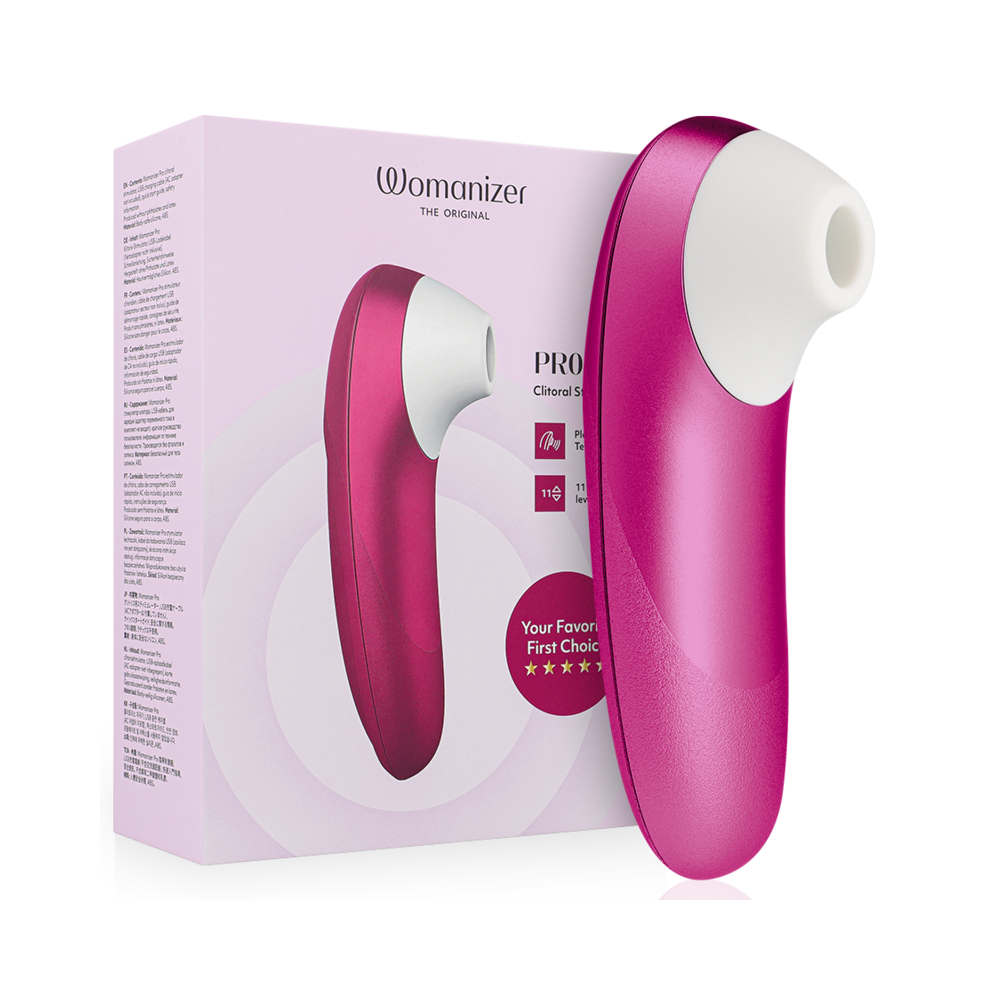 PRO VIBRANT ESTIMULADOR DE CLÍTORIS ROSA WOMANIZER