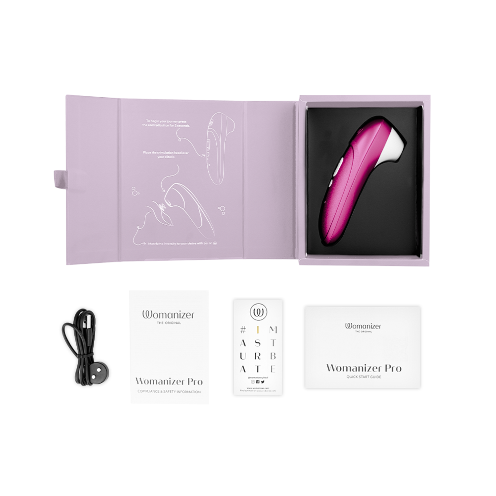 PRO VIBRANT ESTIMULADOR DE CLÍTORIS ROSA WOMANIZER