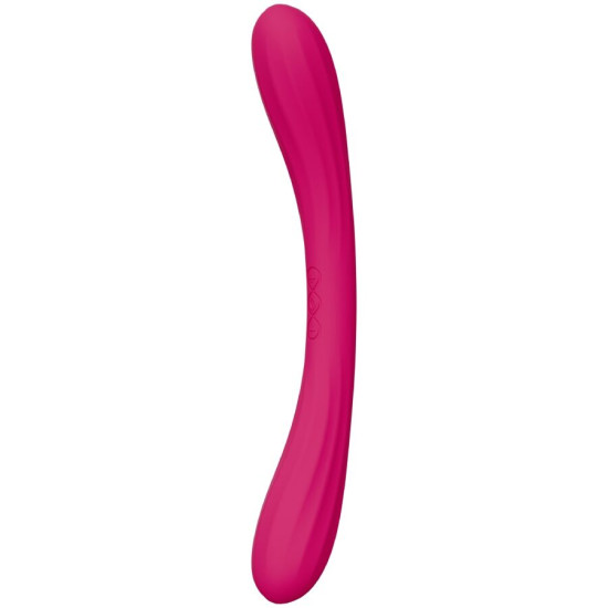 BOOMERANG VIBRADOR DE DOBLE EXTREMO CEREZA LELO