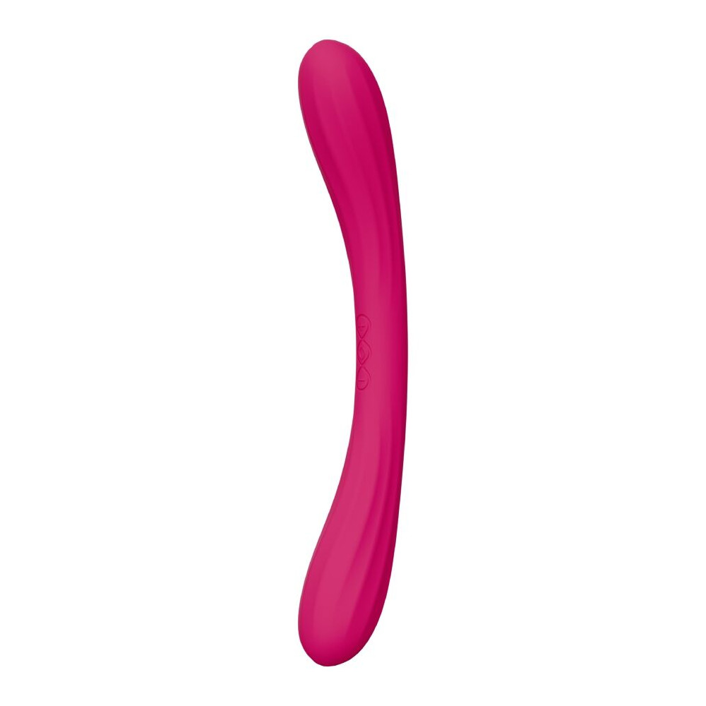 BOOMERANG VIBRADOR DE DOBLE EXTREMO CEREZA LELO