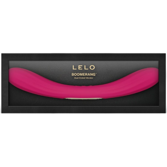 BOOMERANG VIBRADOR DE DOBLE EXTREMO CEREZA LELO