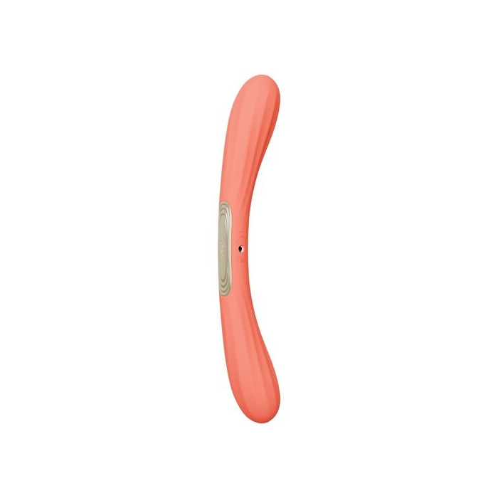 BOOMERANG VIBRADOR DE DOBLE EXTREMO ROJO CORAL LELO
